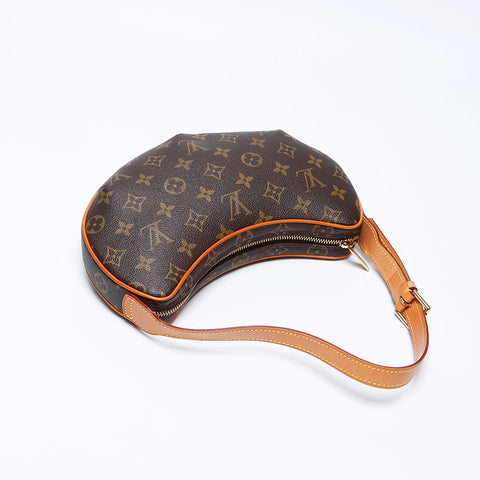 ルイ・ヴィトン LOUIS VUITTON 2003 クロワッサン PM モノグラム ショルダーバッグ ブラウン WS12118