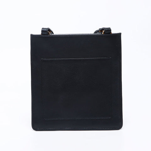 Miu Miu Miu Matterasse Pochette Leather Shoulder Bag Black WS12119