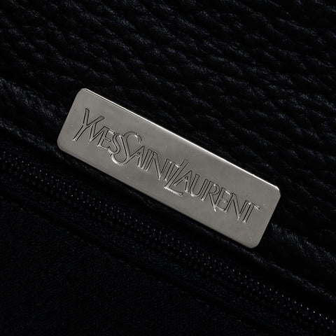 Yves Saint Laurent Yves Saint Laurent Laurent心脏徽标徽标肩带黑色WS12127