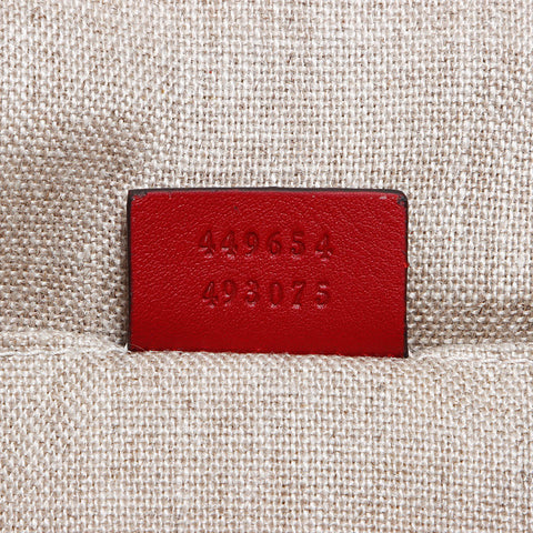 グッチ GUCCI グッチシマ マイクロ シマ レザー 2way ショルダーバッグ レッド WS12129