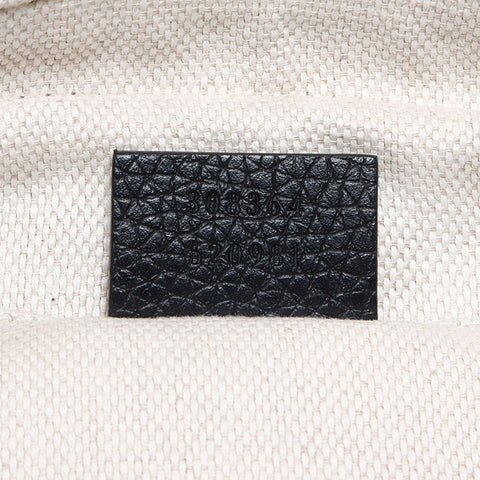Gucci Soho皮革小肩带黑色WS12138