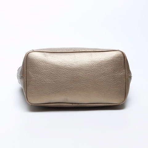 Loewe Fusta Anagram皮革手提袋金WS12141