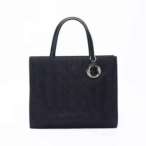克里斯蒂安·迪奥（Christian Dior Panalea）服装银色手提袋黑色WS12147