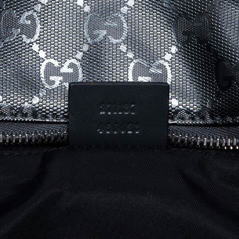 Gucci GG改善手提袋银WS12156