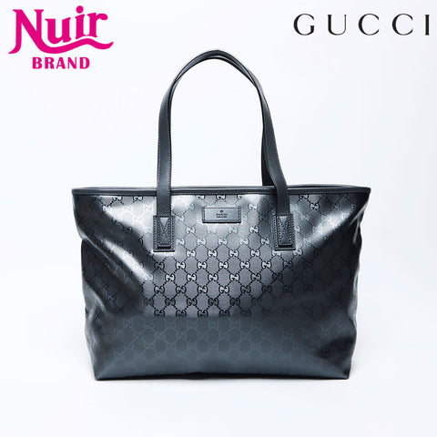 Gucci GG改善手提袋银WS12156