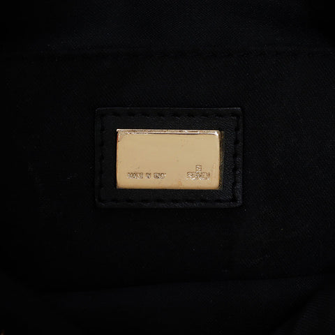 Fendi软皮肩袋黑色WS12158
