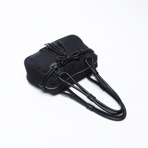 克里斯蒂安·迪奥特特（Christian Dior Trotter）帆布手袋黑色WS12162