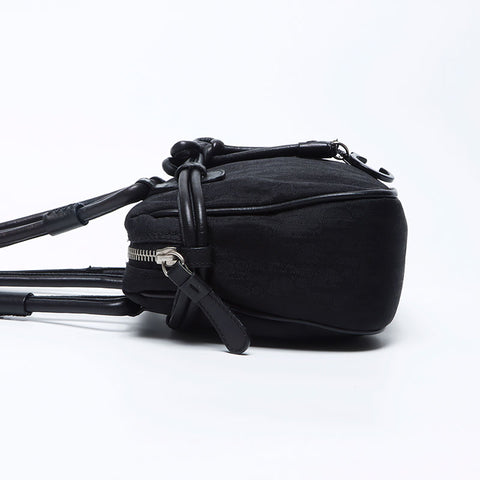 克里斯蒂安·迪奥特特（Christian Dior Trotter）帆布手袋黑色WS12162