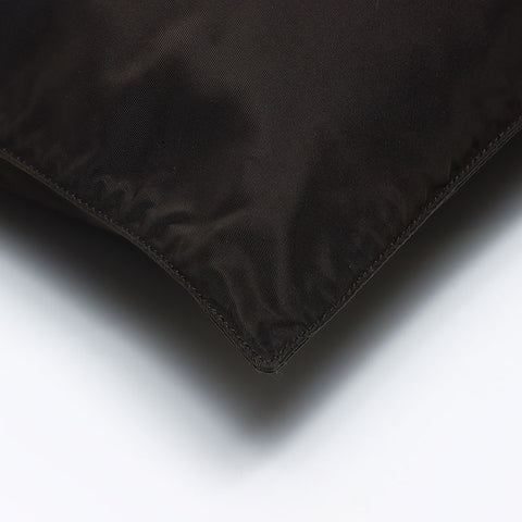 Prada Nylon Triangle徽标标签手提袋Khaki WS12164