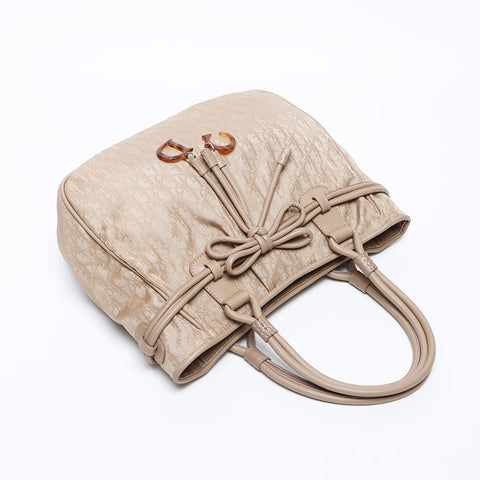 克里斯蒂安·迪奥（Christian Dior Trotter）手提袋米色WS12170