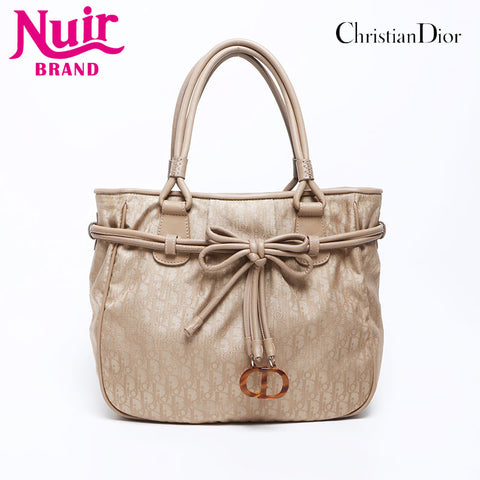 克里斯蒂安·迪奥（Christian Dior Trotter）手提袋米色WS12170