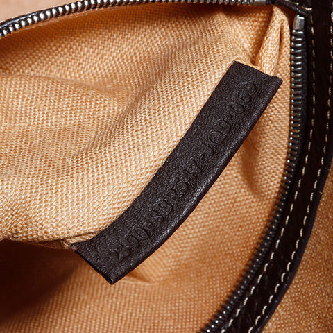 Fendi Zucca Linda Camba肩带棕色WS12172