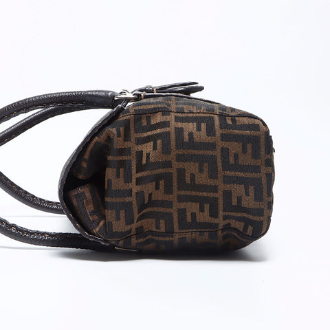 Fendi Zucca Linda Camba肩带棕色WS12172