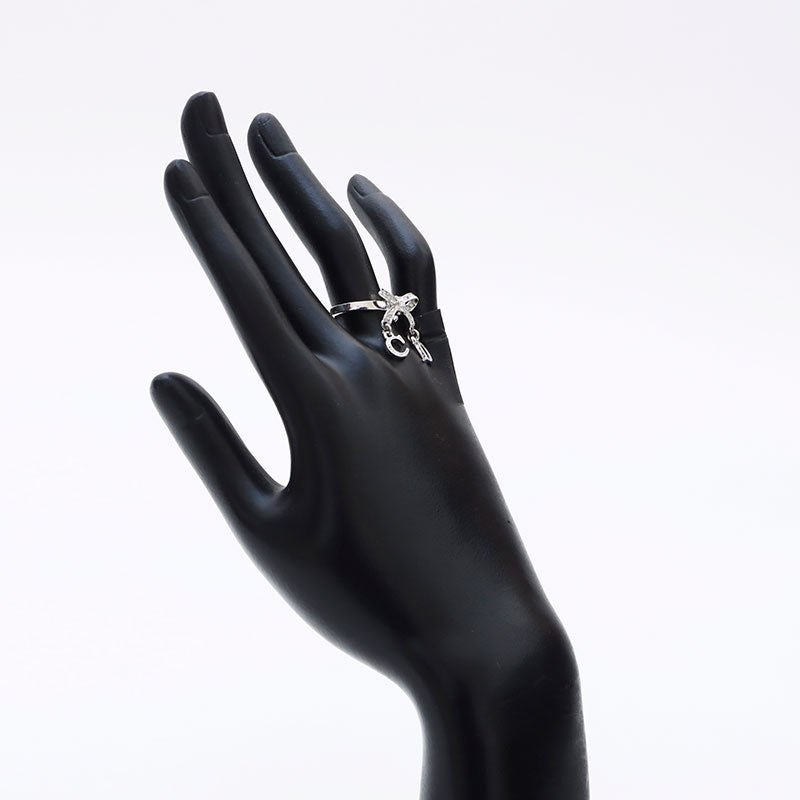 クリスチャンディオール Christian Dior 14号 リボン CDロゴ ライン