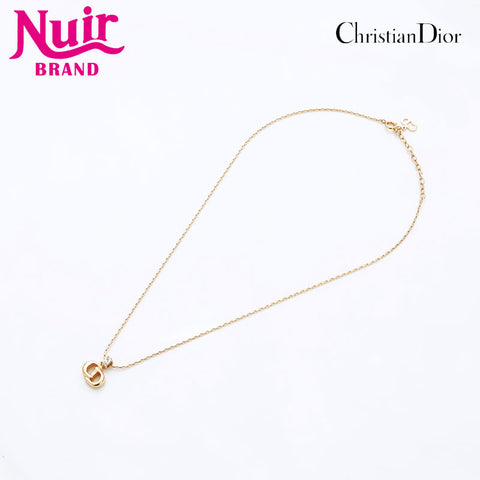 Christian Dior CD Logo Logo Collier Gold WS12175