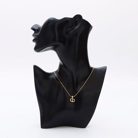 Christian Dior CD Logo Logo Collier Gold WS12175