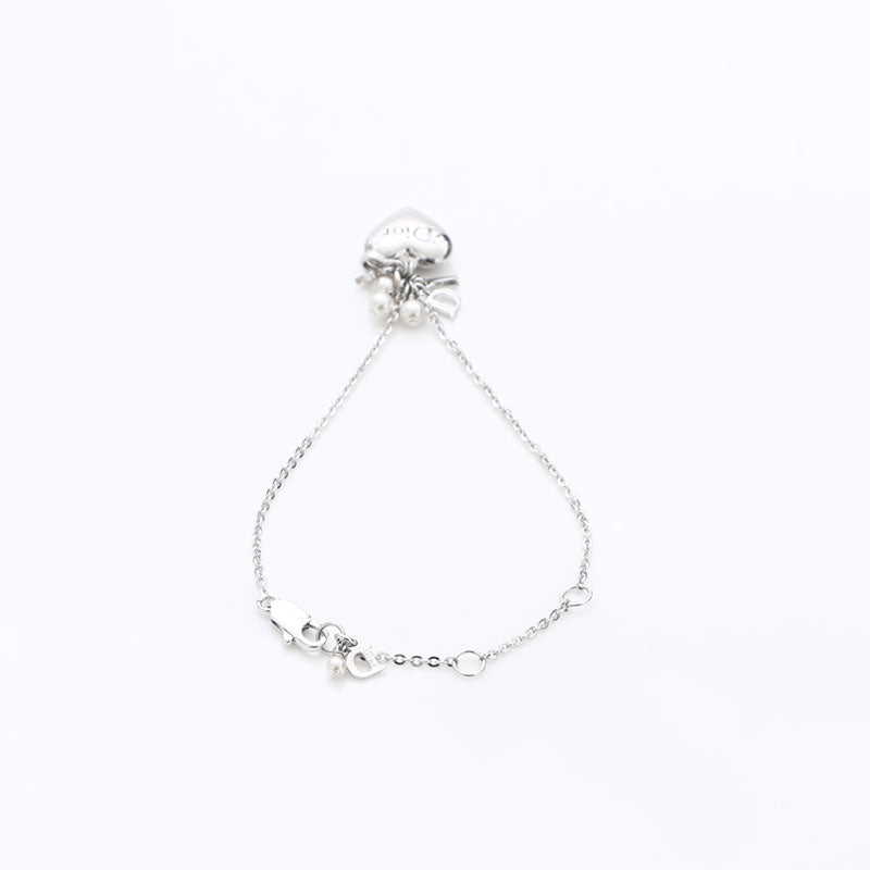 クリスチャンディオール Christian Dior ハート ロゴ ブレスレット