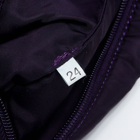 Prada Nylon Triangle徽标迷你袋紫色WS12182