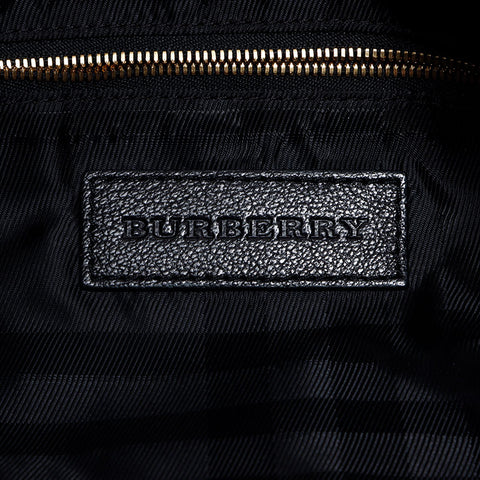 Burberry Bartow皮革牛皮肩袋黑色WS12189