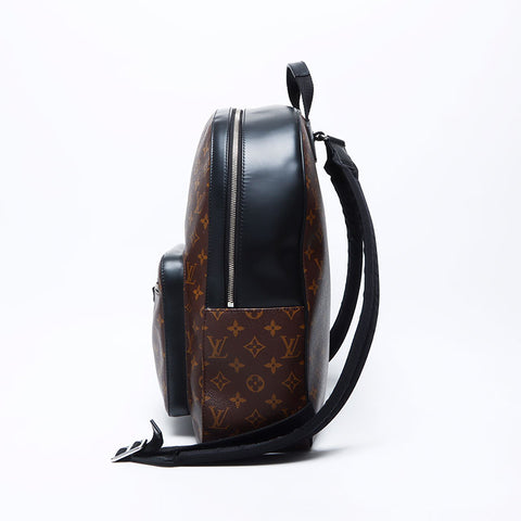 Louis Vuitton LOUIS VUITTON 2018 Monogram Black Palm Springs MM Backpack/Daypack Brown WS12190