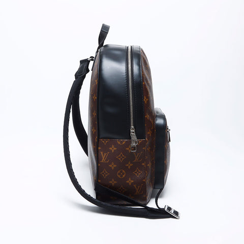 Louis Vuitton LOUIS VUITTON 2018 Monogram Black Palm Springs MM Backpack/Daypack Brown WS12190