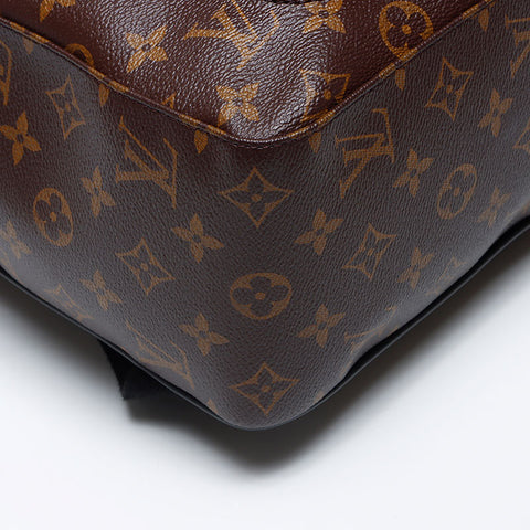 Louis Vuitton LOUIS VUITTON 2018 Monogram Black Palm Springs MM Backpack/Daypack Brown WS12190