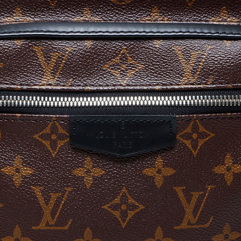 Louis Vuitton LOUIS VUITTON 2018 Monogram Black Palm Springs MM Backpack/Daypack Brown WS12190