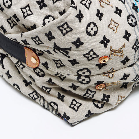 路易威登路易·威登（Louis Vuitton）2010 Chesche Bohemian Monogram肩带米色WS12191