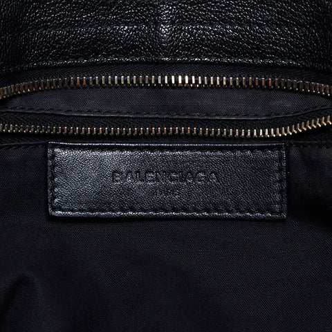 Balenciaga Classic City Leather 2向肩带黑色WS12201