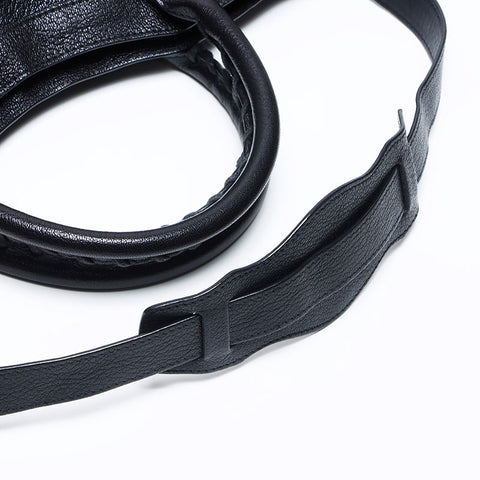 Balenciaga Classic City Leather 2向肩带黑色WS12201