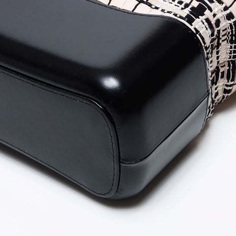 シャネル CHANEL ガブリエル ドゥ 28番台 2019年 ショルダーバッグ ベージュ ブラック WS12208
