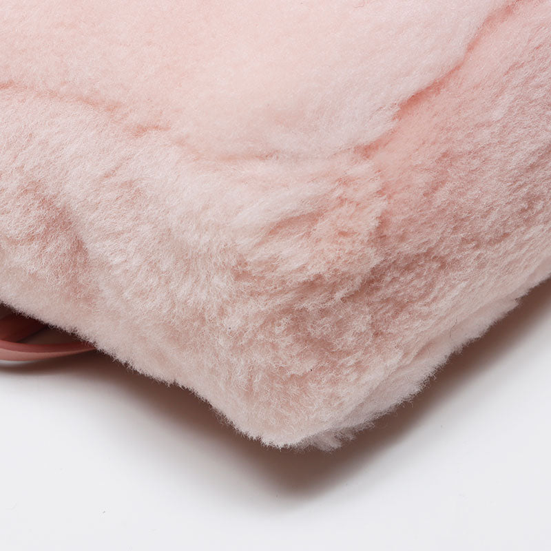 ミュウ ミュウ Miu Miu フラッフィー ロゴ ファー ショルダーバッグ