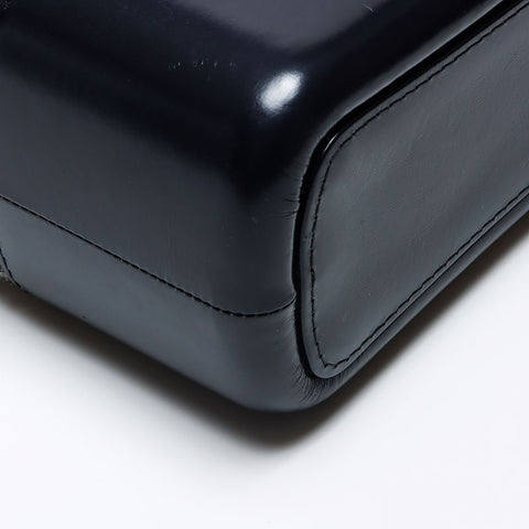 Chanel Gabriel de Knit 2017链肩袋灰色海军WS12214