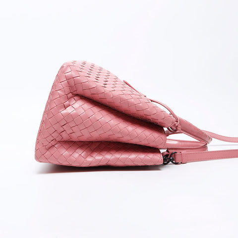 bottegaveneta mini nappa intrecciato roman手提包粉红色WS12219