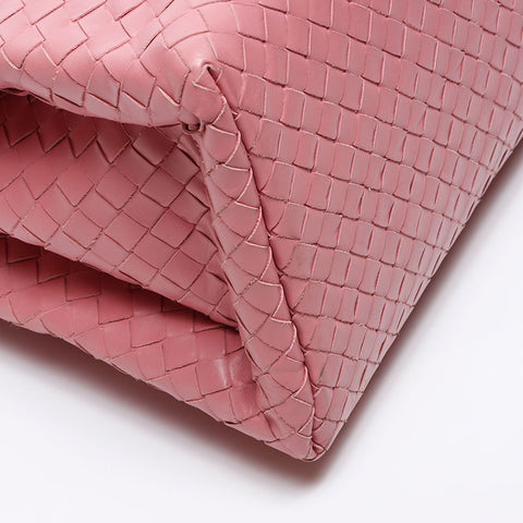 bottegaveneta mini nappa intrecciato roman手提包粉红色WS12219