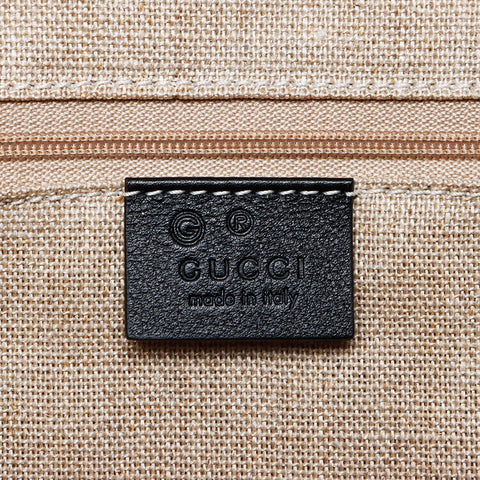 Gucci GG Shima Leather手提袋黑色WS12224