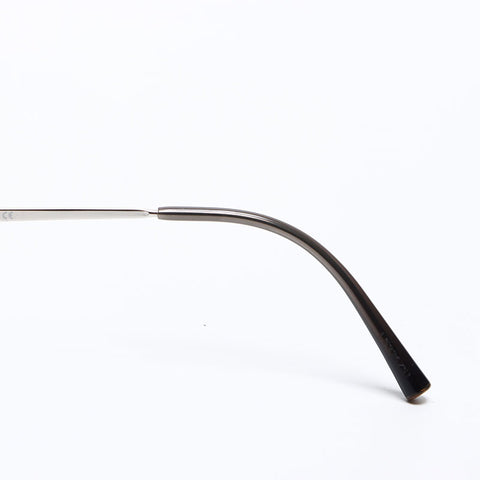 香奈儿可可标记无框梯度银太阳镜蓝色WS12225