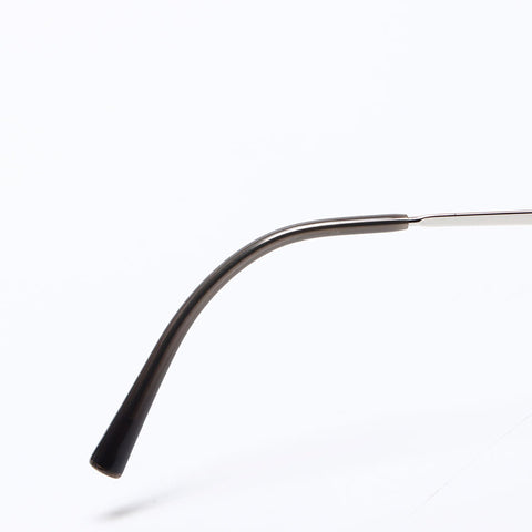 香奈儿可可标记无框梯度银太阳镜蓝色WS12225