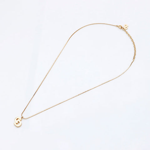 Christian Dior CD Collier Logo Gold WS12232