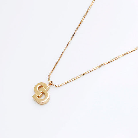 Christian Dior CD Collier Logo Gold WS12232