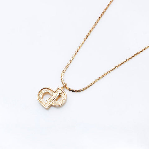 Christian Dior CD Collier Logo Gold WS12232