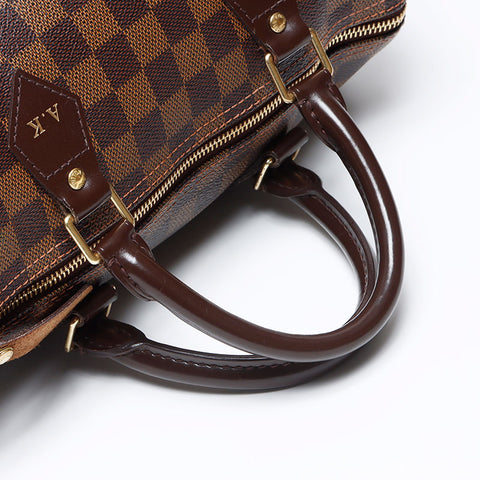 路易·威登（Louis Vuitton）快速达米尔（Speedy Damier）30 2009年手提包棕色WS12254