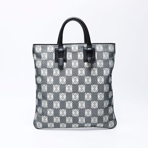Loewe Canvas Anagram手提袋黑色WS12264