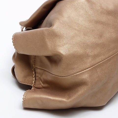 Loewe Nappa Aile皮革手提包金WS12265