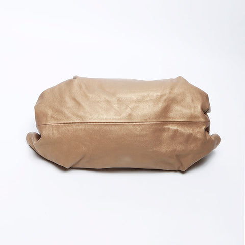 Loewe Nappa Aile皮革手提包金WS12265