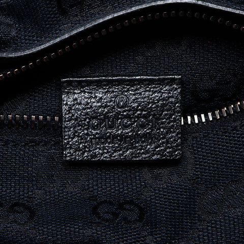 Gucci GG帆布腰带腰包袋肩袋黑色WS12276