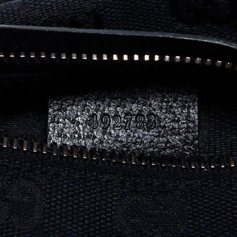 Gucci GG帆布腰带腰包袋肩袋黑色WS12276