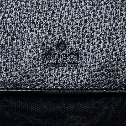 Gucci GG帆布腰带腰包袋肩袋黑色WS12276