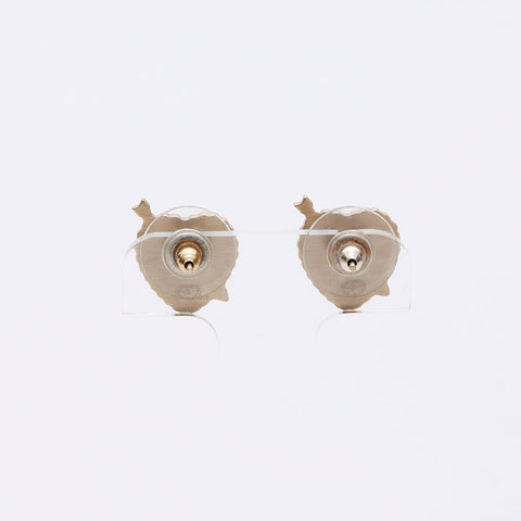 CHANEL COCO Mark Heart Arrow Rhinestone 2010 Pierce gold WS12305