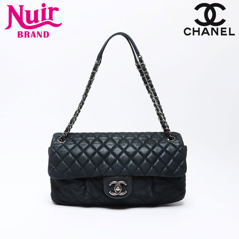 シャネル CHANEL ココマーク マトラッセ ガンメタリック
